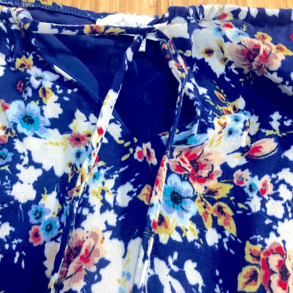 Blue floral dress by WAYF - Picture 5 of 8